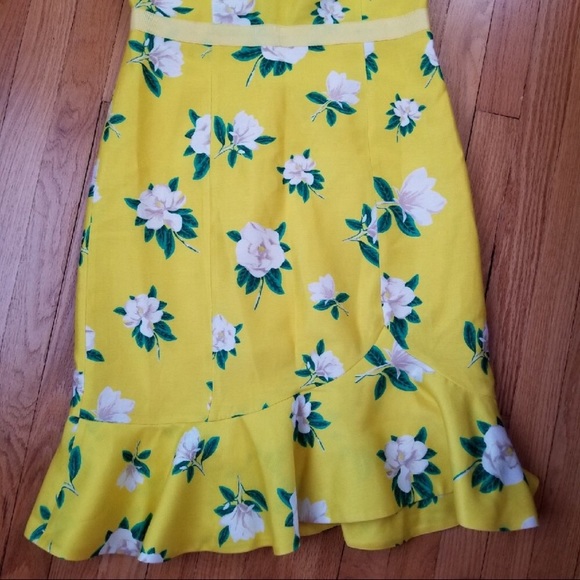 Draper James Magnolia Print Tulip Hem Dress - Picture 5 of 5